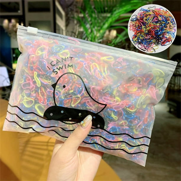 1000PCS Girl Disposable Rubber Band Hair Rope Elastic Hair Ring Scrunchies 1000PCS Girl Disposable Rubber Band Hair Rope Elastic Hair Ring Scrunchies